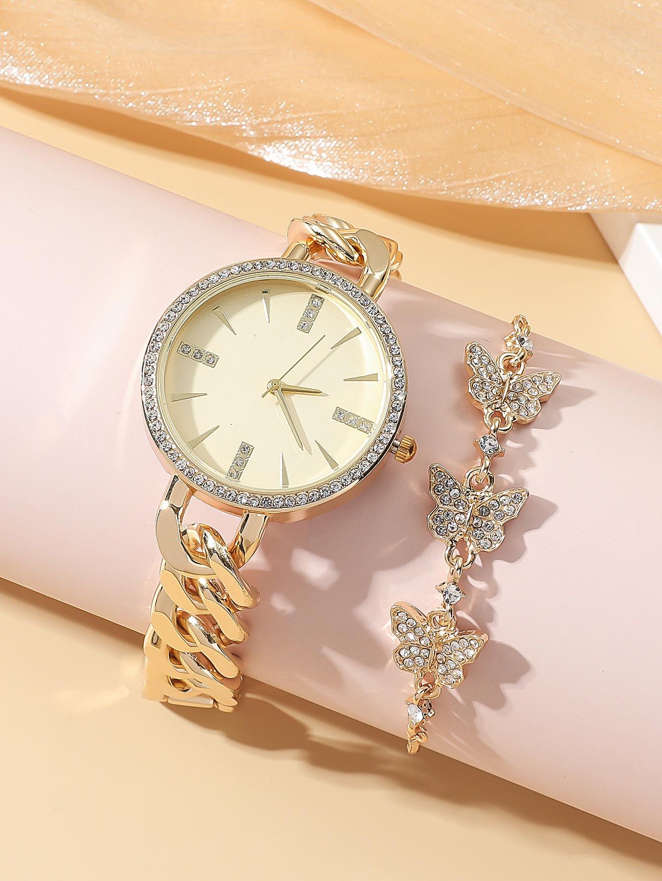Women's Wrist Watch Simple Thin Strap Bracelet Watch 9