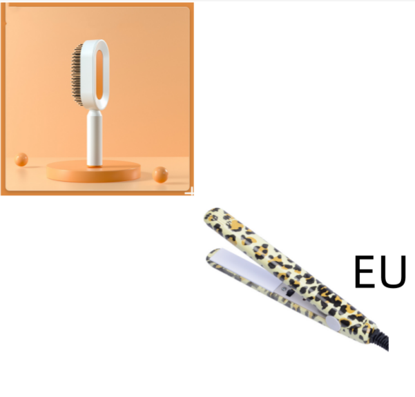 Self Cleaning Hair Brush For Women One-key Cleaning Hair Loss Airbag Massage Scalp Comb Anti-Static Hairbrush 46