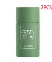 Cleansing Green Tea Mask Clay Stick Oil Control Anti-Acne Whitening Seaweed Mask Skin Care 11