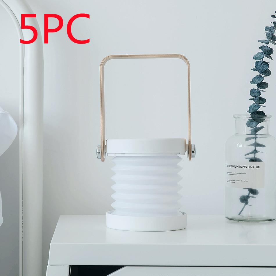 Foldable Touch Dimmable Reading LED Night Light Portable Lantern Lamp USB Rechargeable For Home Decor 21