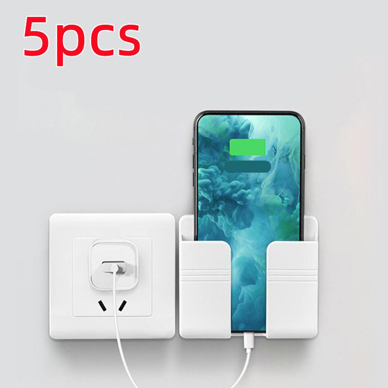 Mobile Phone Charging Storage Rack Punch-free Sticky Storage Box 14