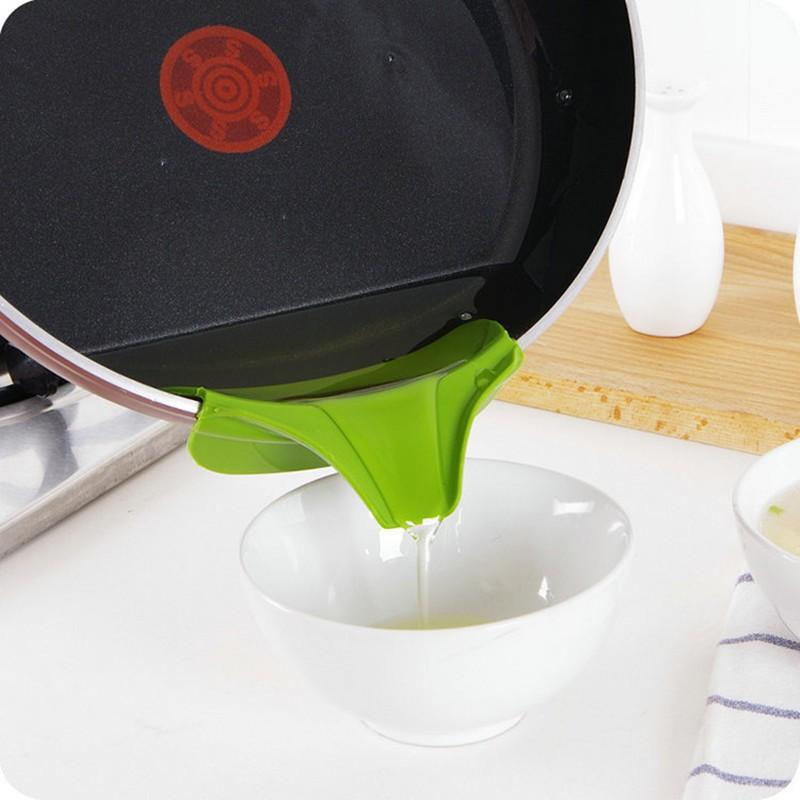 Silicone Soup Funnel Kitchen Gadget Tools 3