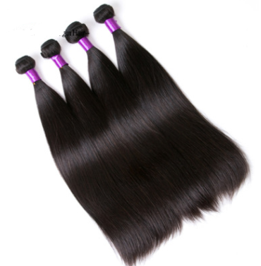Human hair straight hair Brazilin human straight hair Brazil hot sale natural color 3