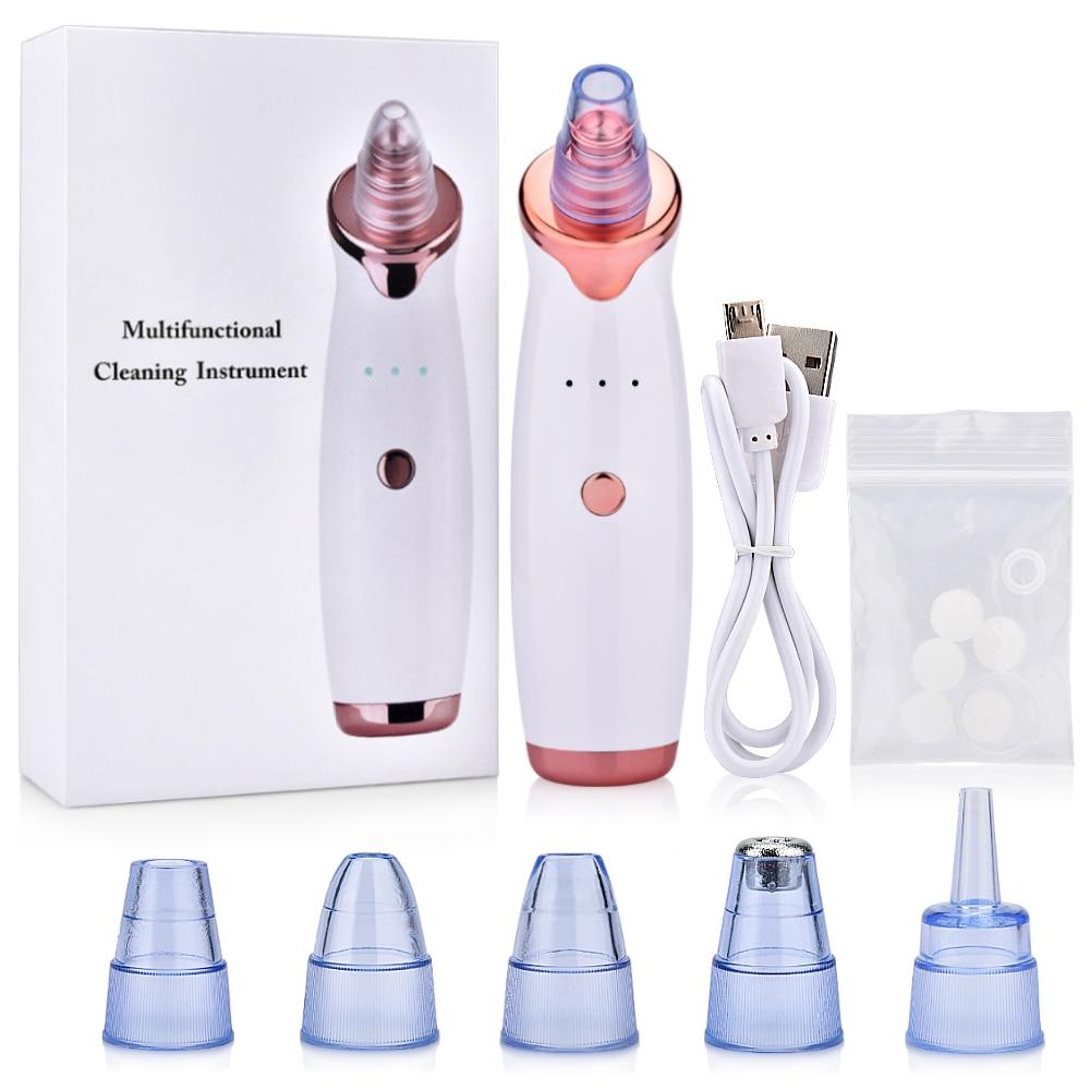 Blackhead Instrument Electric Suction Facial Washing Instrument Beauty Acne Cleaning Blackhead Suction Instrument 21
