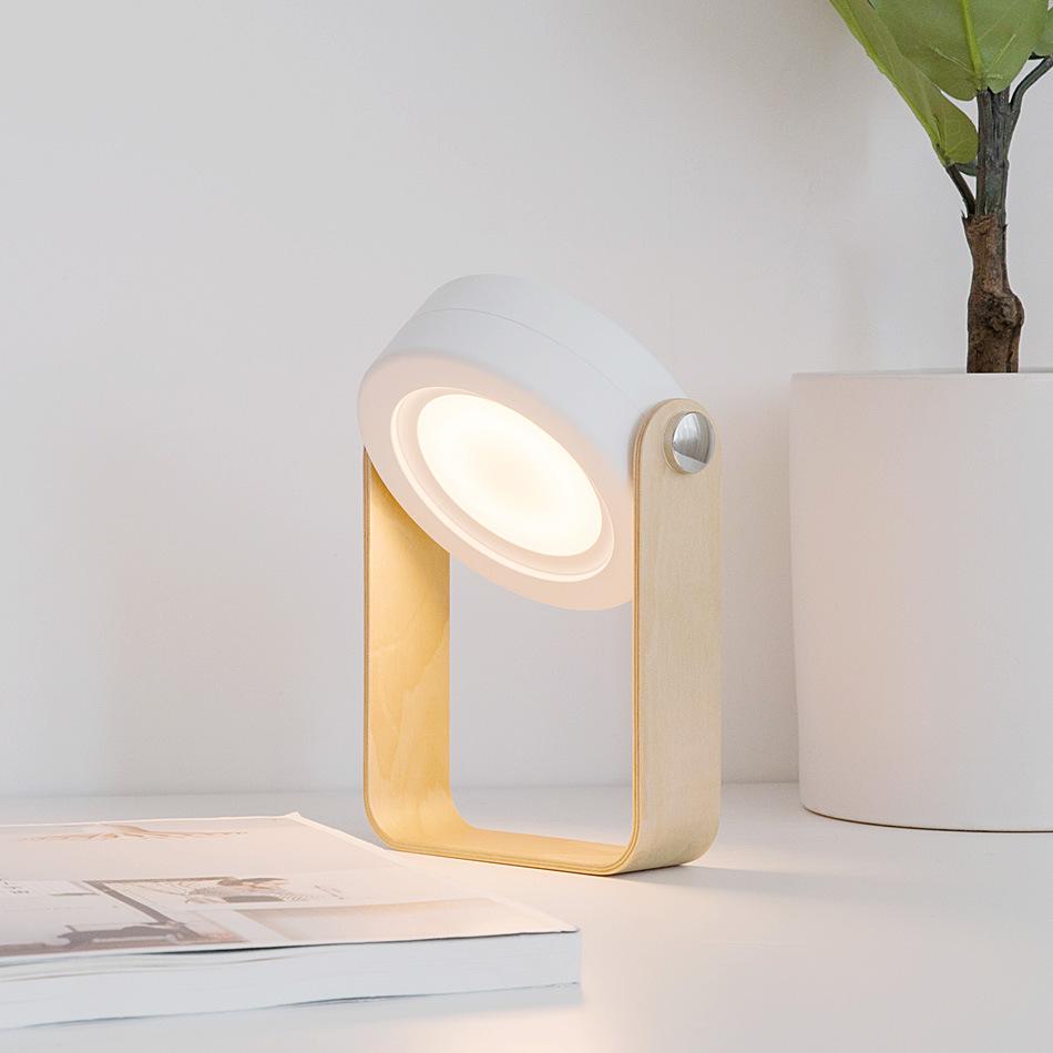 Foldable Touch Dimmable Reading LED Night Light Portable Lantern Lamp USB Rechargeable For Home Decor 5