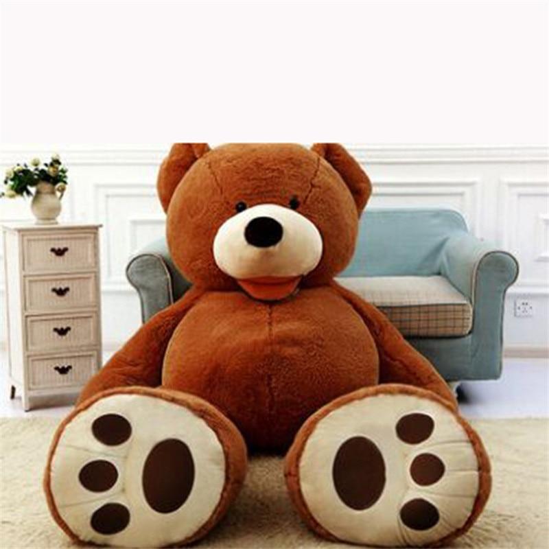 Giant Teddy Bear Plush Toy Huge  Soft Toys  Leather Shell 9