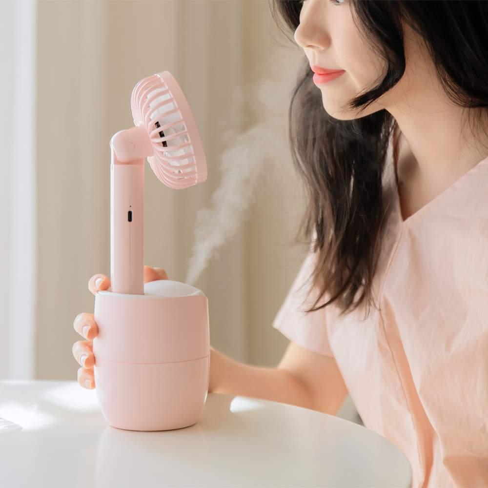 Usb mini humidifier fan 4