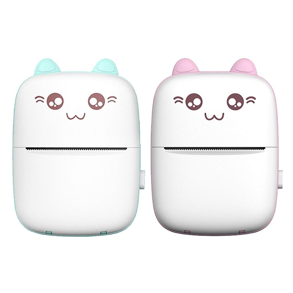 Mini Printer Portable Mini Bluetooth WiFi New Wrong Printer Mobile Phone Photo Title Note Hot Print Pocket Student Error Label Printer 10