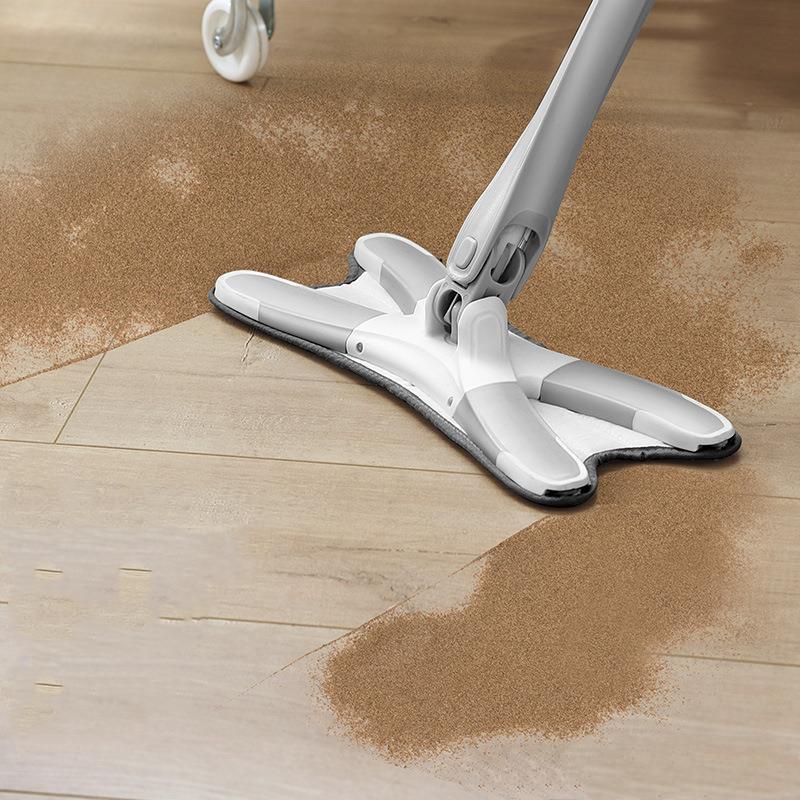 Flat Mop Bucket Type X Free Hand Wash Household 3