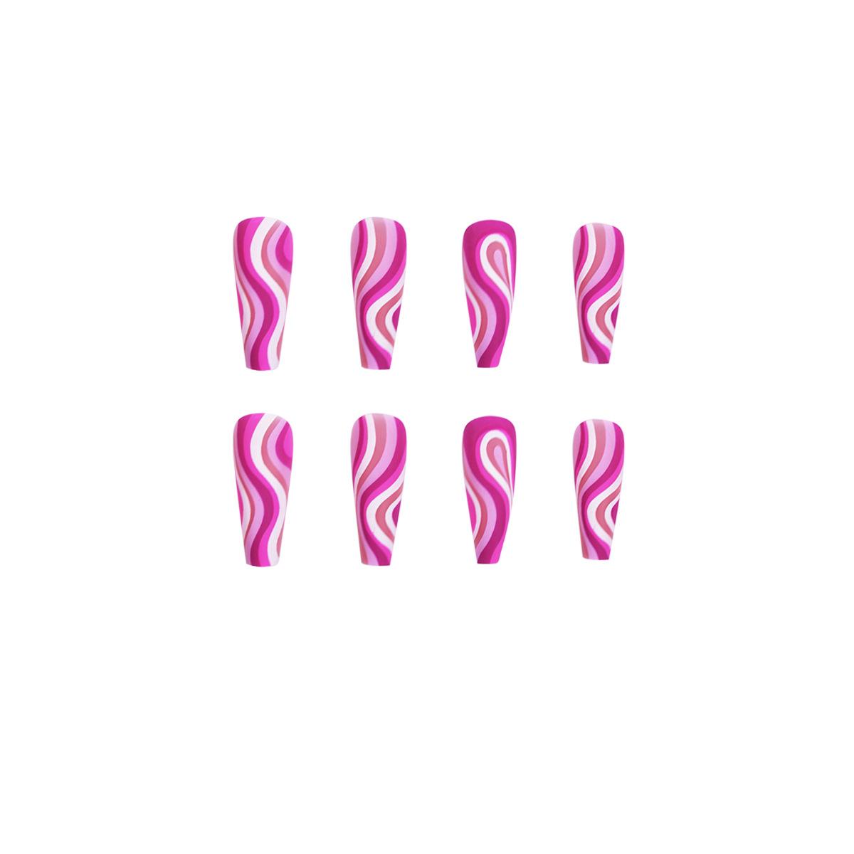 Detachable Artistic Wearable Finished Fake Nails False Nails Fingernails Press On Nails Tips 3