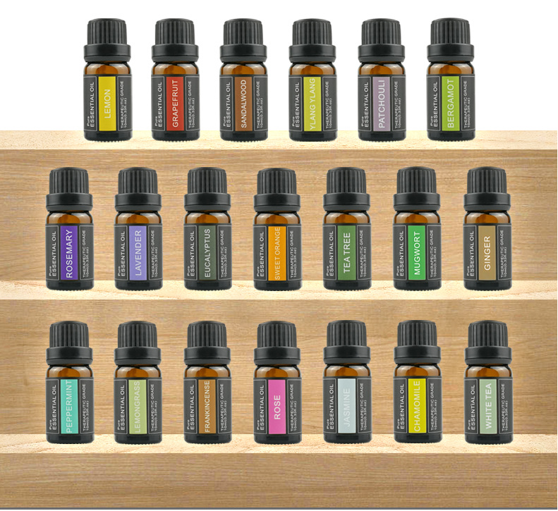 Aromatherapy Candle, Essential Oil, Ginger, Wormwood, Rose Sandalwood Essential Oil, Fragrant, Single Plant Oil, Fragrance Box. 6