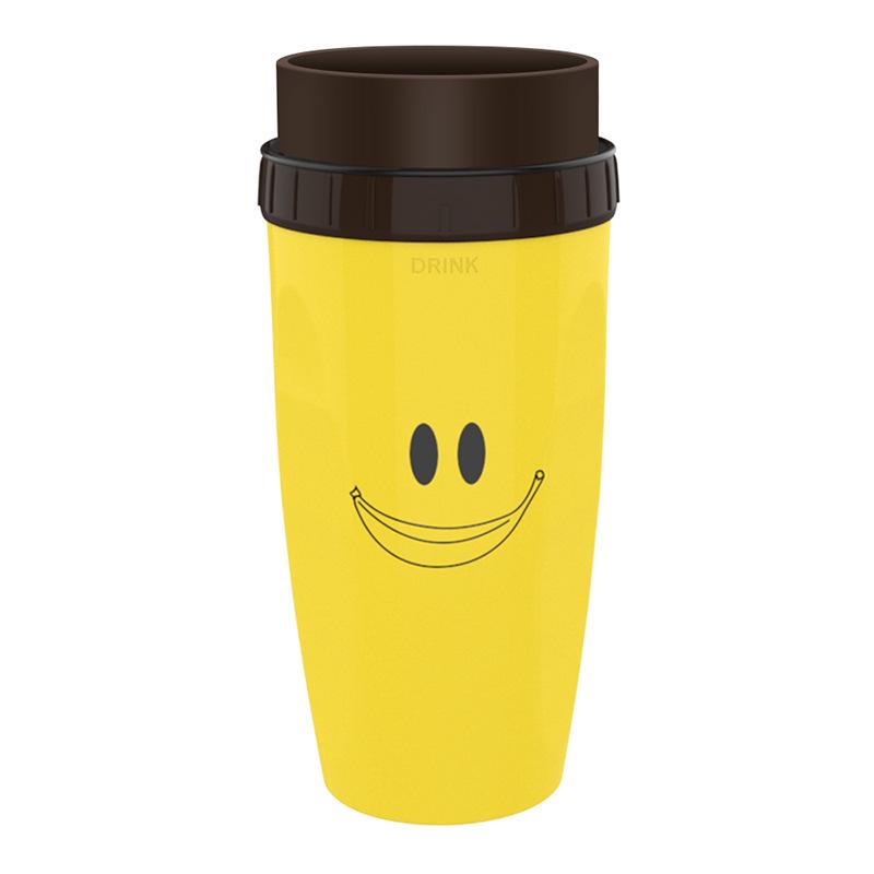 No Cover Twist Cup Travel Portable Cup Double Insulation Tumbler Straw Sippy Water Bottles Portable For Children Adults 11