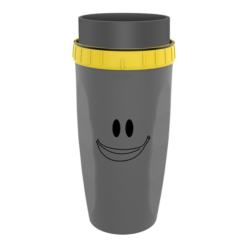 No Cover Twist Cup Travel Portable Cup Double Insulation Tumbler Straw Sippy Water Bottles Portable For Children Adults 13