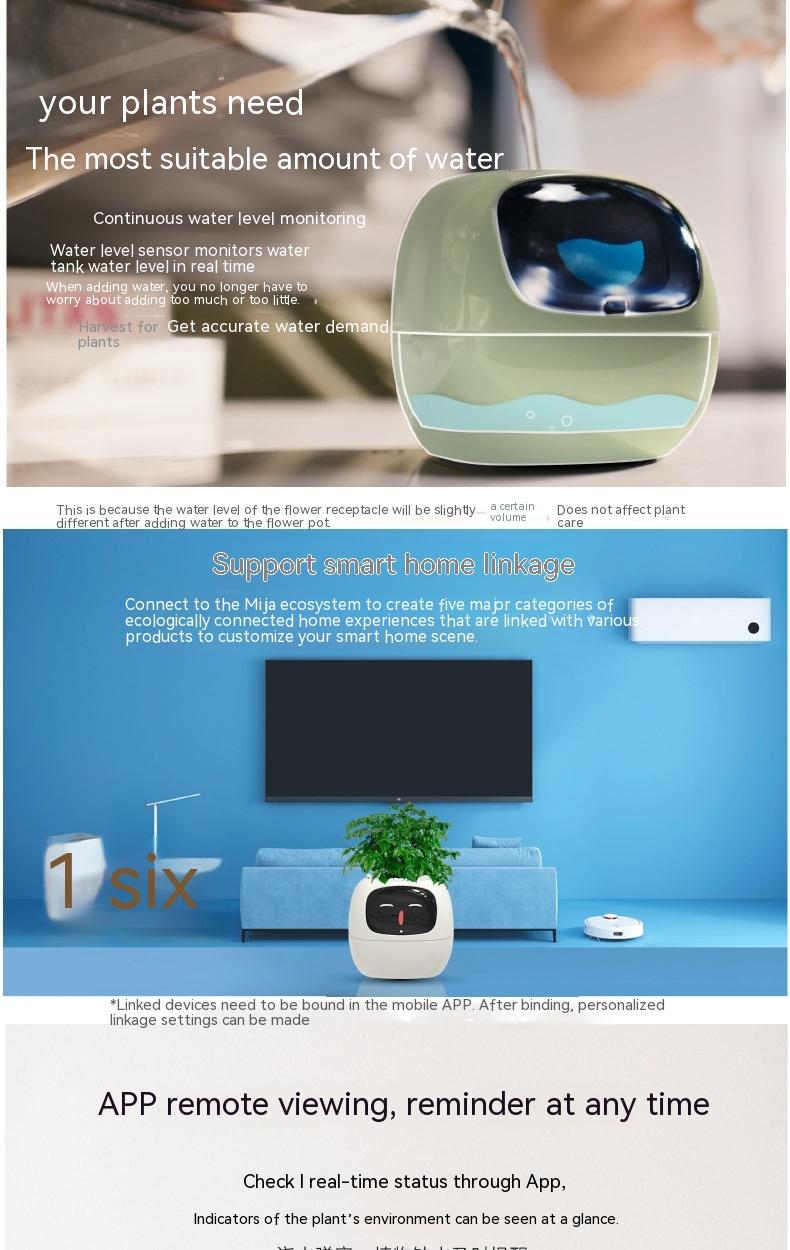 Smart Planter Endless Fun Over 49 Rich Expressions 7 Smart Sensors And AI Chips Make Raising Plants Easy And Fun 15