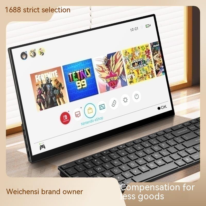 Touch Portable Monitor Mobile Phone Computer Game External Expansion Screen 13