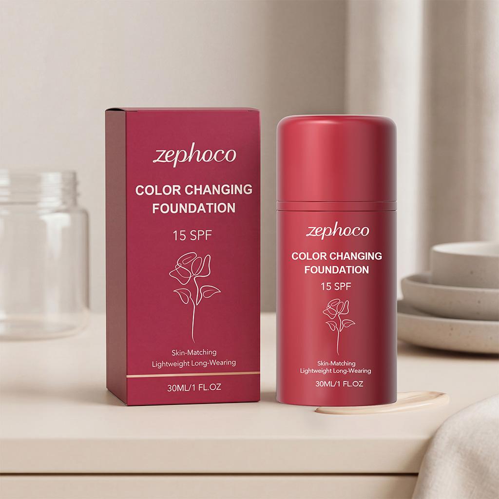 Temperature-changing Sunscreen Foundation 6