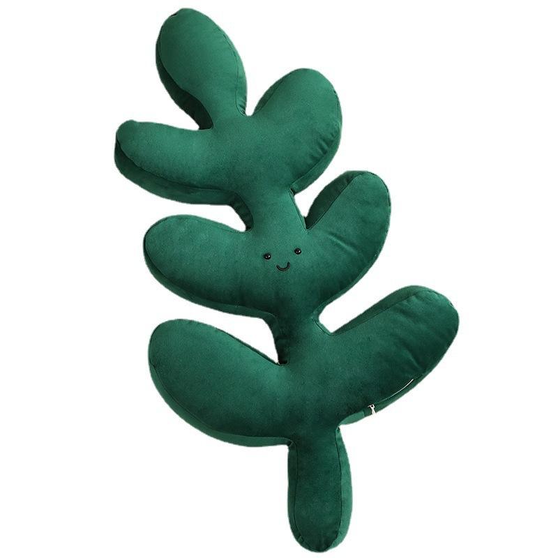 Green Plant Pillow Home Philodendron 9