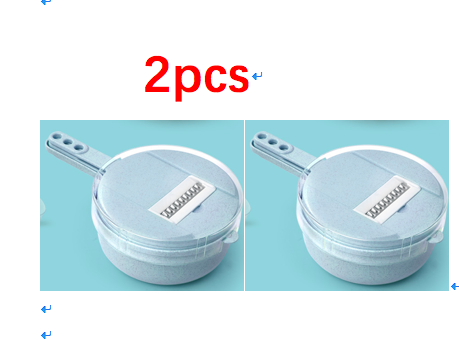 8 In 1 Mandoline Slicer Vegetable Slicer Potato Peeler Carrot Onion Grater With Strainer Vegetable Cutter Kitchen Accessories 9