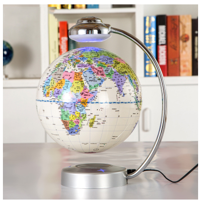 8 inch globe magnetic suspension office decoration company gift novelty creative birthday gift 11