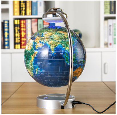 8 inch globe magnetic suspension office decoration company gift novelty creative birthday gift 6