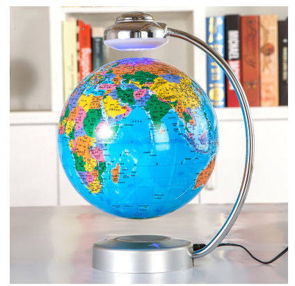8 inch globe magnetic suspension office decoration company gift novelty creative birthday gift 5