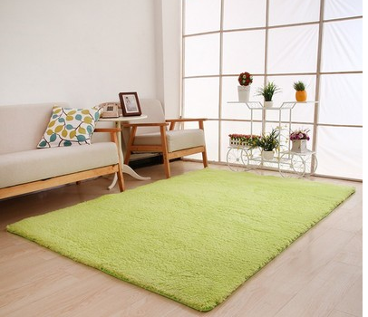 Living Room Rug Area Solid Carpet Fluffy Soft Home Decor White Plush Carpet Bedroom Carpet Kitchen Floor Mats White Rug Tapete 5