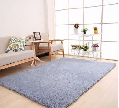 Living Room Rug Area Solid Carpet Fluffy Soft Home Decor White Plush Carpet Bedroom Carpet Kitchen Floor Mats White Rug Tapete 4