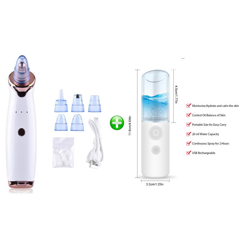 Blackhead Instrument Electric Suction Facial Washing Instrument Beauty Acne Cleaning Blackhead Suction Instrument 20