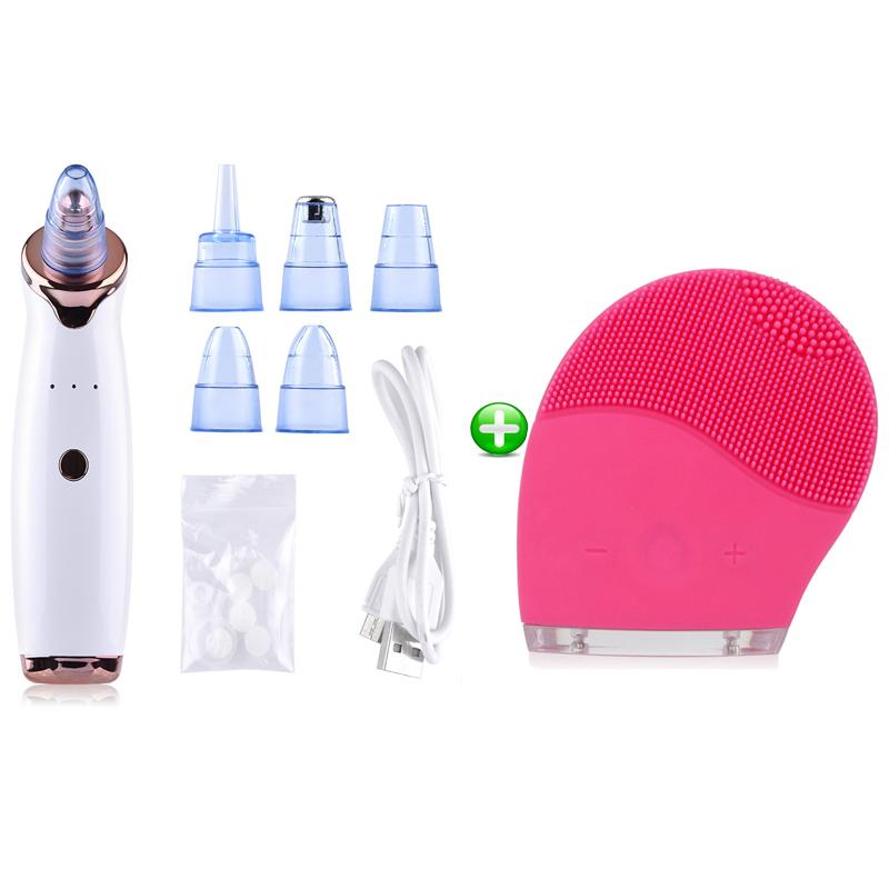 Blackhead Instrument Electric Suction Facial Washing Instrument Beauty Acne Cleaning Blackhead Suction Instrument 19