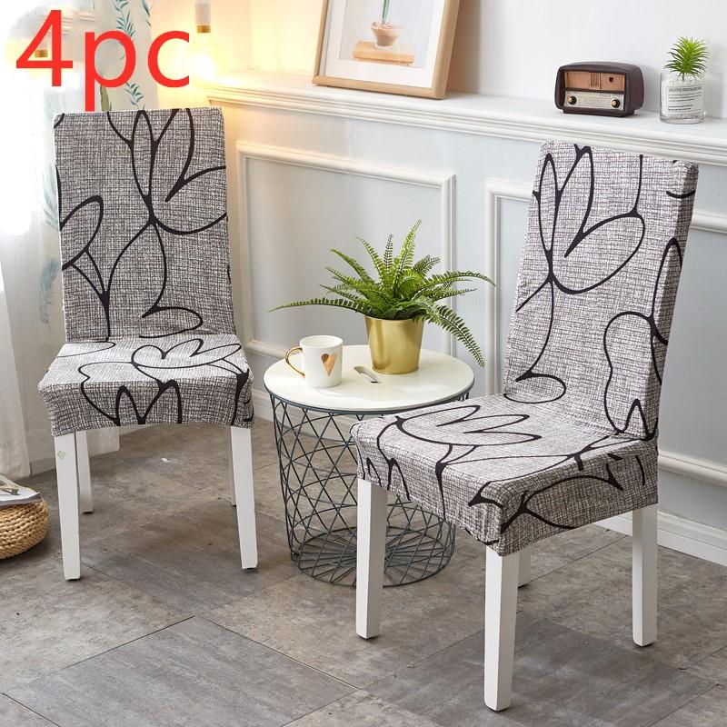 Stretch Elastic Chair Covers For Wedding Dining Room Office Banquet Housse De Chaise Chair Cover 16