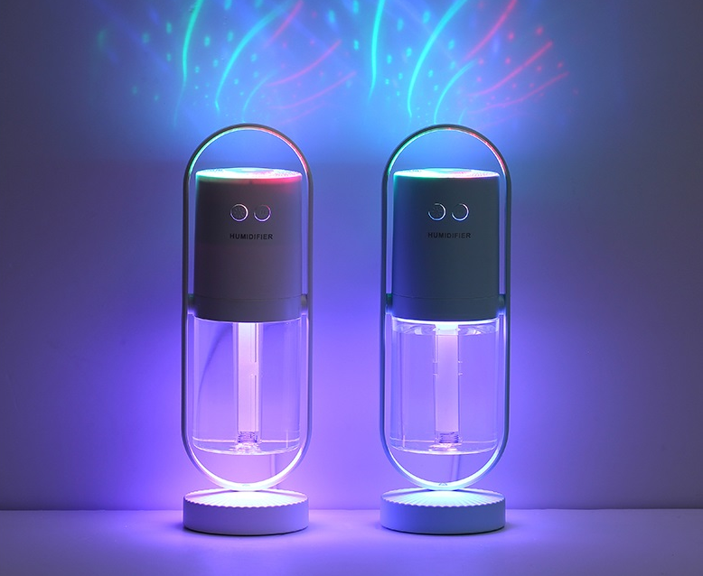 Magic Shadow USB Air Humidifier For Home With Projection Night Lights Ultrasonic Car Mist Maker Mini Office Air Purifier 7