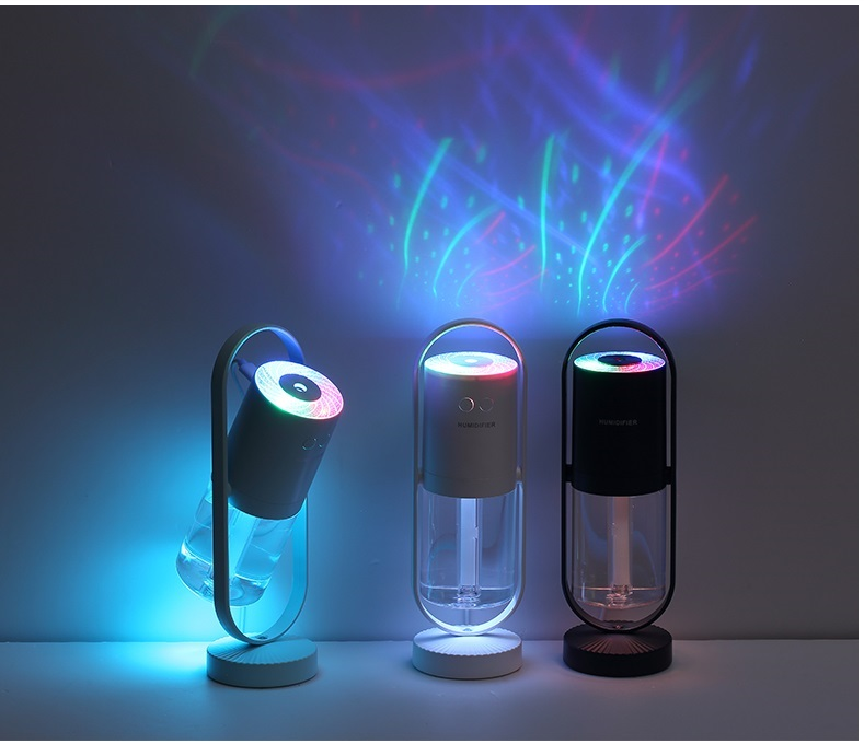Magic Shadow USB Air Humidifier For Home With Projection Night Lights Ultrasonic Car Mist Maker Mini Office Air Purifier 11