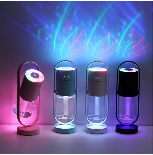 Magic Shadow USB Air Humidifier For Home With Projection Night Lights Ultrasonic Car Mist Maker Mini Office Air Purifier 6