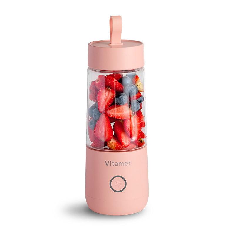 350ml Portable Blender Juicer Electric USB Rechargeable Mixer Smoothie Slushy Cup Juice Blender Bottle USB Charging Kitchen Gadgets 16