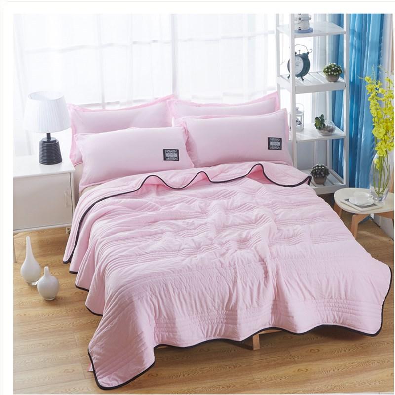 Cooling Blankets Pure Color Summer Quilt Plain Summer Cool Quilt Compressible Air-conditioning Quilt Quilt Blanket 4