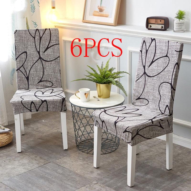 Stretch Elastic Chair Covers For Wedding Dining Room Office Banquet Housse De Chaise Chair Cover 15