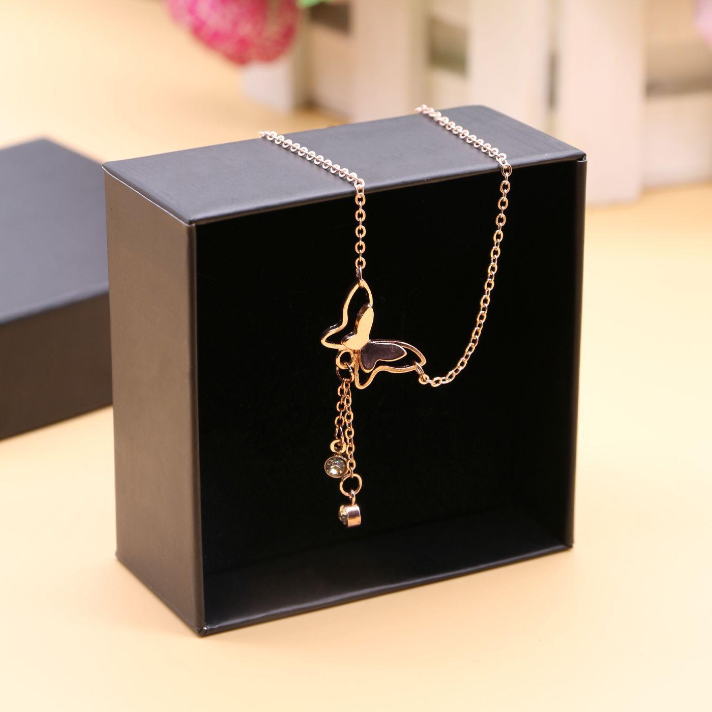 Butterfly tassel necklace 4
