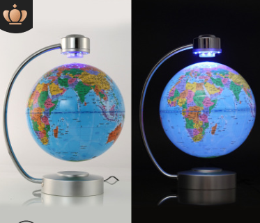 8 inch globe magnetic suspension office decoration company gift novelty creative birthday gift 3