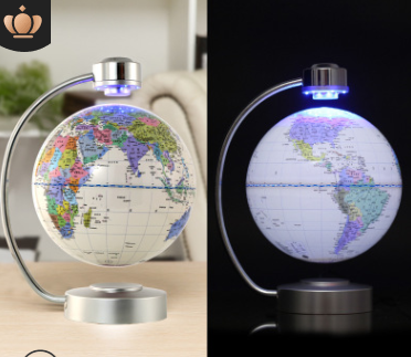 8 inch globe magnetic suspension office decoration company gift novelty creative birthday gift 12