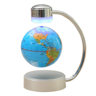 8 inch globe magnetic suspension office decoration company gift novelty creative birthday gift 4