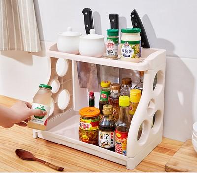 Kitchen Storage Shelving Kitchen Supplies Storage Artifact Multilayer 3