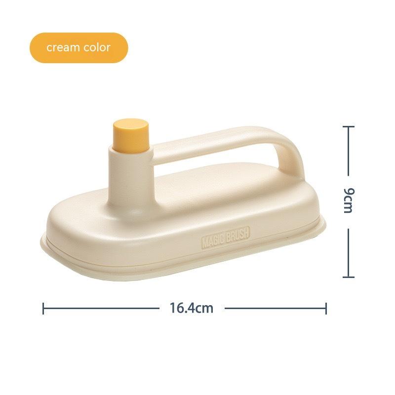 Kitchen Bathroom Toilet Cleaning Magic Brush Glass Wall Cleaning Bath Brush Handle Cleaning Rag Ceramic Window Slot Clean Brush Kitchen Gadgets 11