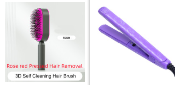 Self Cleaning Hair Brush For Women One-key Cleaning Hair Loss Airbag Massage Scalp Comb Anti-Static Hairbrush 44