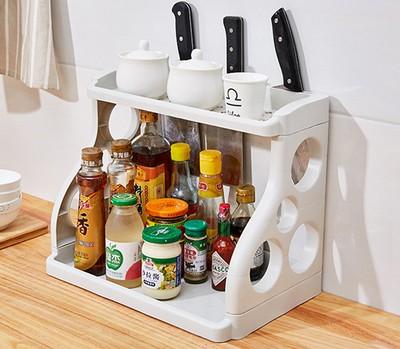 Kitchen Storage Shelving Kitchen Supplies Storage Artifact Multilayer 4