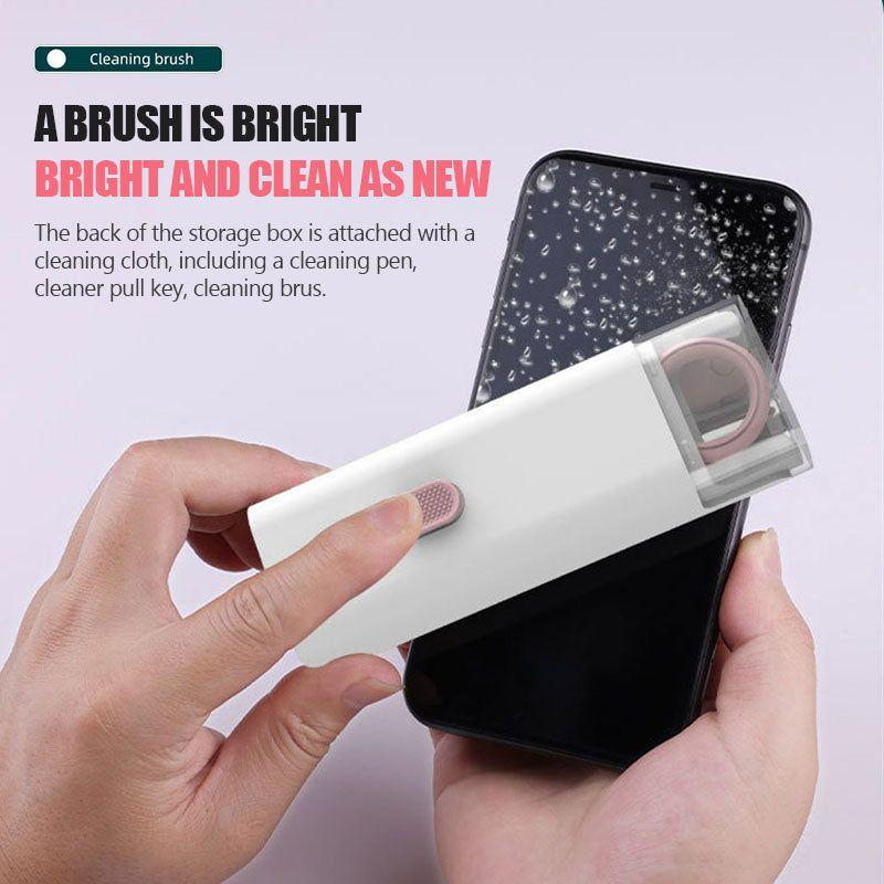 Multifunctional Bluetooth-compatible Headset Cleaning Pen Set Keyboard Cleaner Cleaning Tools Cleaner Keycap Puller Kit 5