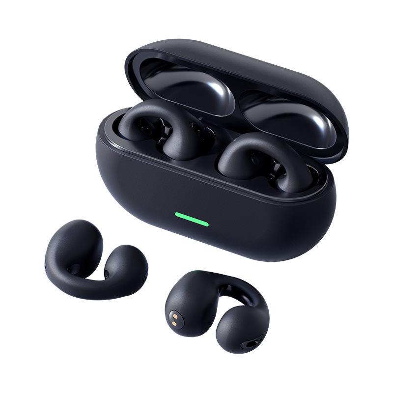 Wireless Ear Clip Bluetooth Headset TWS Comfortable Wear Not In-Ear Sports Wireless Bone Conduction 5.3 Bluetooth Headset 11