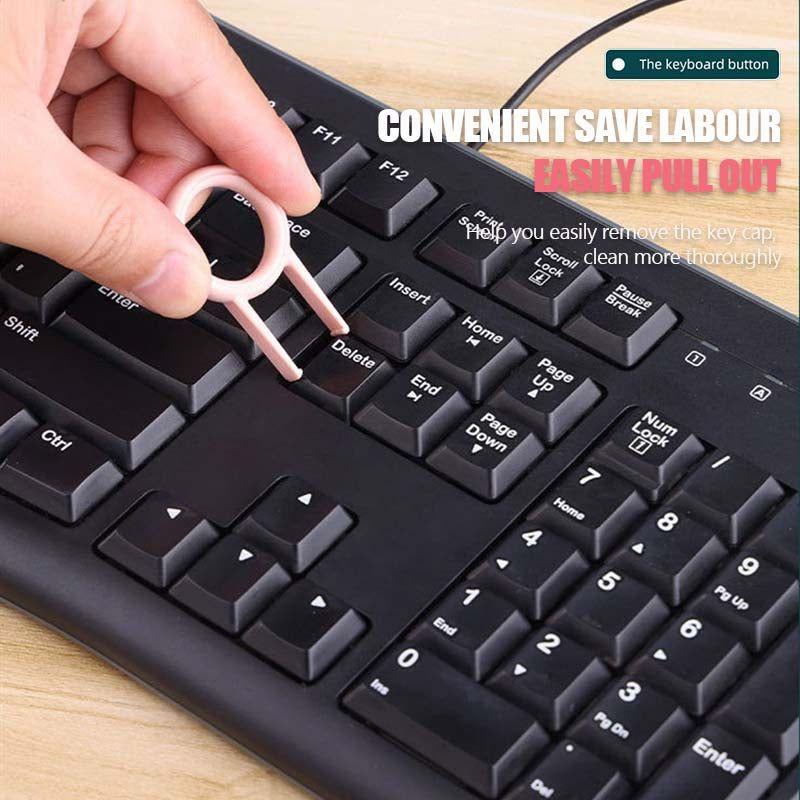 Multifunctional Bluetooth-compatible Headset Cleaning Pen Set Keyboard Cleaner Cleaning Tools Cleaner Keycap Puller Kit 7