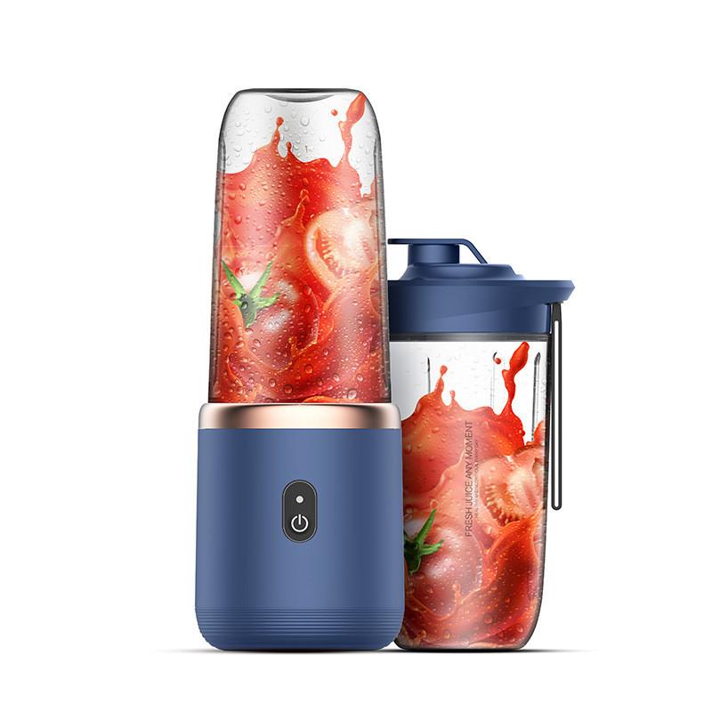 6blade Portable Blender Mini Juicer Cup Extractor Smoothie USB Charging Fruit Squeezer Blender Food Mixer Ice Crusher Portable Juicer Machine 13