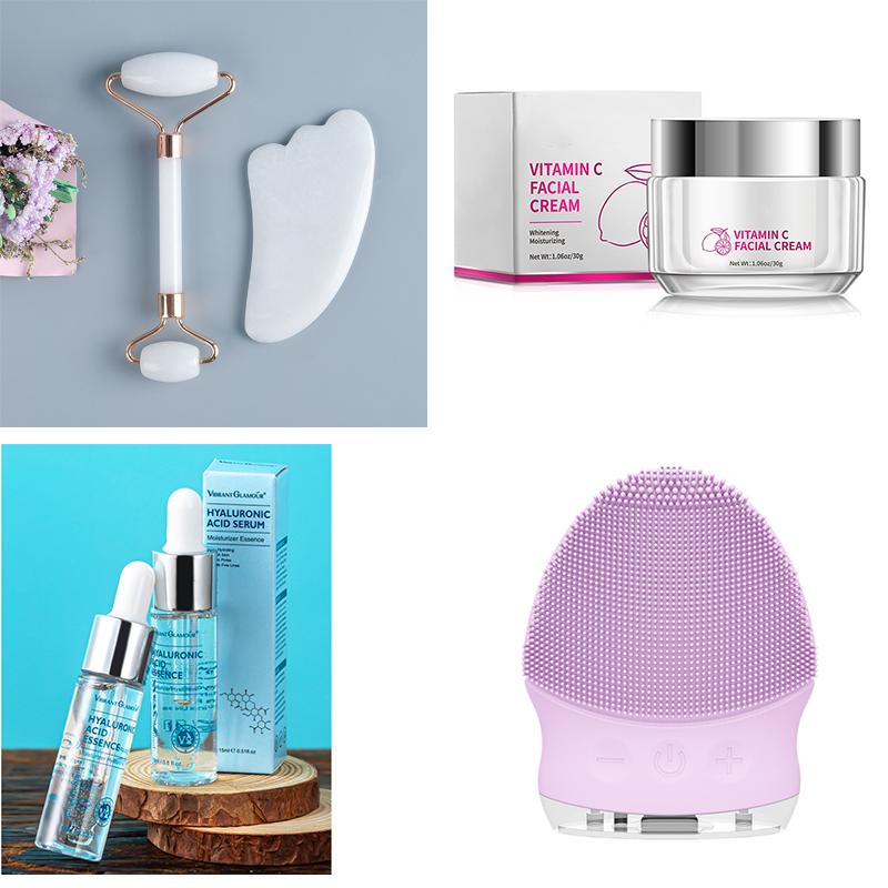 Hyaluronic Acid Face Serum Anti-Aging Shrink Pore Whitening Moisturizing Face Cream Dry Skin Care 8