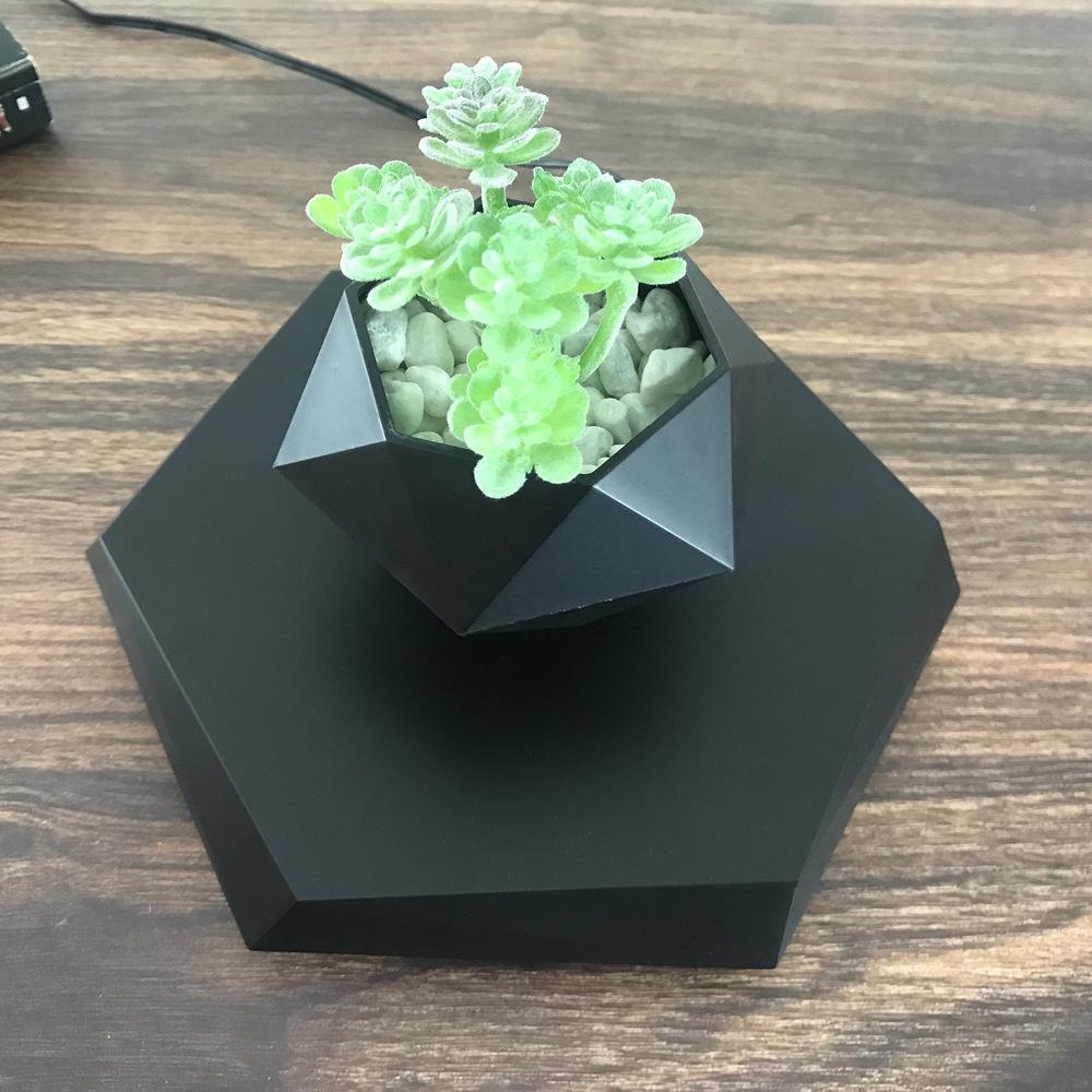 Floating Magnetic Levitating Flower Pot Bonsai Air Plant Pot Planter Potted For Home Office Desk Decor Creative Gift 3